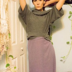 Beautiful Cable & Gauge Womens Cowl Neck Sweater